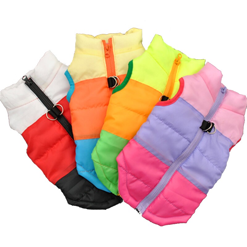 Colorful Winter Pet's Vest