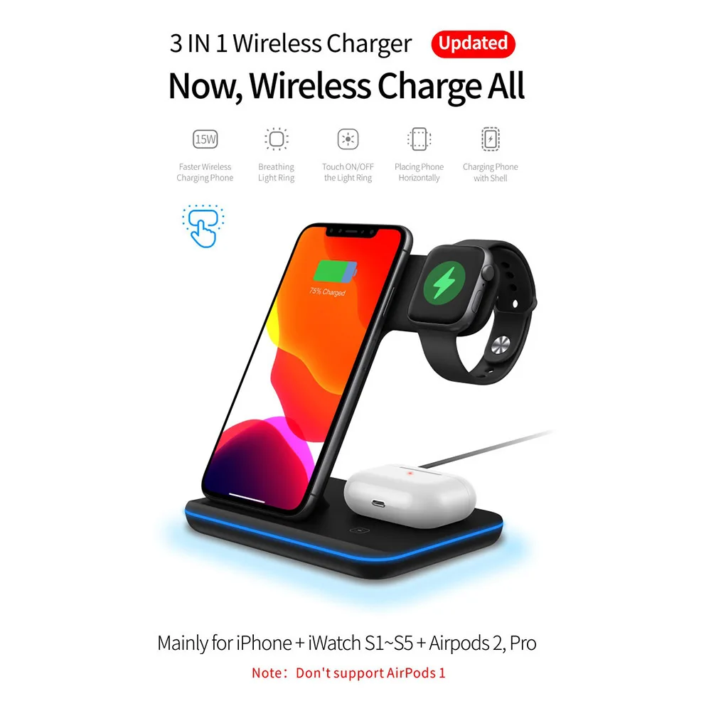 3 in 1Wireless Charger Stand